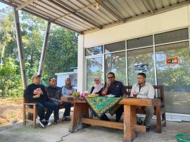 Lurah Nglanggeran Hadiri Kunjungan Lapang Implementasi ISCocoa di Kelompok Sido Muncul 2